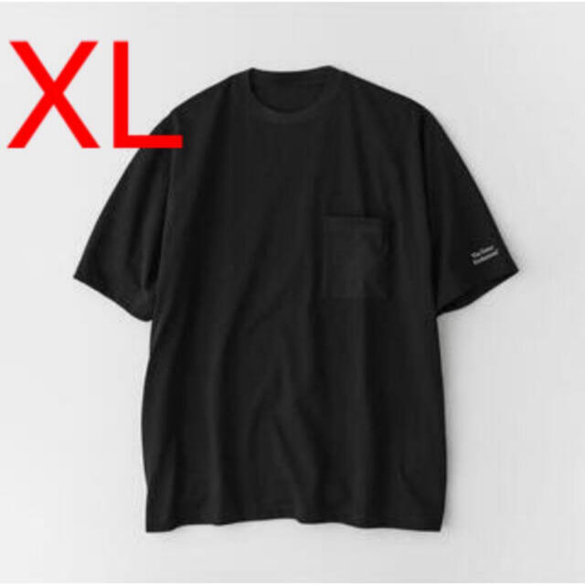 新品 ENNOY POCKET T-SHIRTS 黒 Tシャツ XL エンノイTシャツ/カットソー(半袖/袖なし)