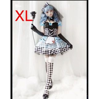 アリス コスプレ衣装 ゴスロリアリス　XL(その他)