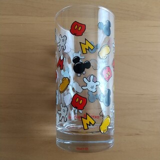 ミッキーマウス(ミッキーマウス)の東京ディズニーランド ミッキー パーツデザイン ガラスコップ(キャラクターグッズ)