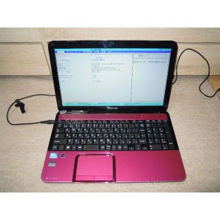 トウシバ(東芝)のTOSHIBA dynabook T552/36GR Dual-CoBIOS確認(ノートPC)