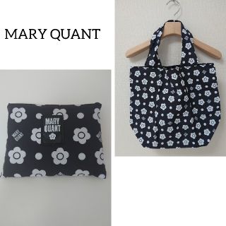 マリークワント(MARY QUANT)の美品 マリークワント エコバッグ トートバッグ マイバッグ(エコバッグ)