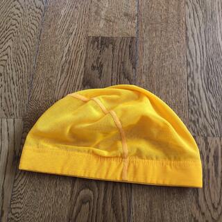 スイムキャップ 水泳帽 スイミングキャップ　黄色　水泳帽子