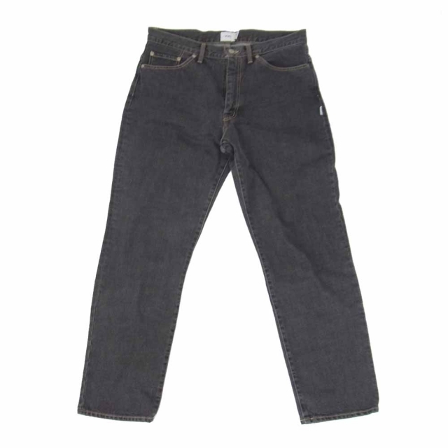 WTAPS ダブルタップス 21AW 212WVDT-PTM06 BLUES BAGGY 02 / TROUSERS / COTTON. DENIM ブラック デニム パンツ 03