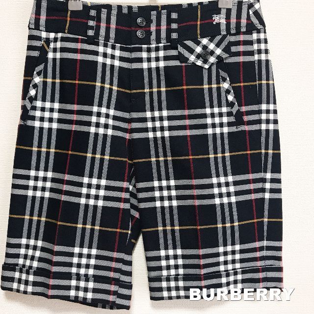 BURBERRY BLUE LABEL(バーバリーブルーレーベル)の【BURBERRY】バーバリーブルーレーベル マイクロチェック ハーフ丈パンツ レディースのパンツ(ハーフパンツ)の商品写真