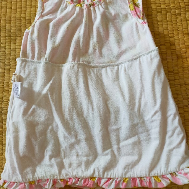 女の子　ノースリーブ　ワンピース　トップス キッズ/ベビー/マタニティのキッズ服女の子用(90cm~)(ワンピース)の商品写真