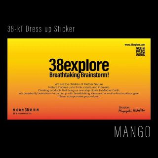 38explore ドレスアップステッカー MANGO(その他)