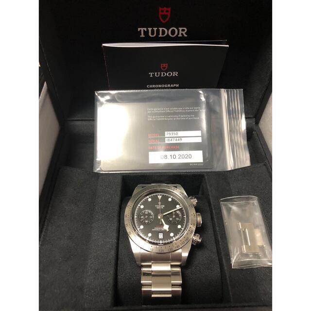 Tudor(チュードル)のチューダーブラックベイクロノ　79350 極美品　TUDOR メンズの時計(腕時計(アナログ))の商品写真