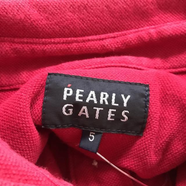 PEARLY GATES(パーリーゲイツ)のパーリーゲイツ 半袖ポロシャツ サイズ5 XL メンズのトップス(ポロシャツ)の商品写真