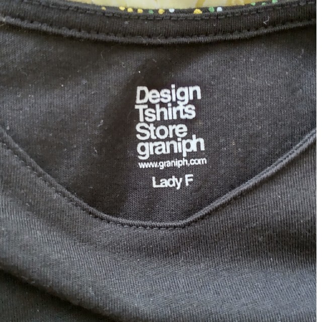 Graniph(グラニフ)の後ろ身頃長めのTシャツ レディースのトップス(Tシャツ(半袖/袖なし))の商品写真