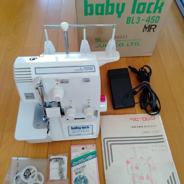 ロックミシンBL3-450 ジャンク品 スマホ/家電/カメラの生活家電(その他)の商品写真