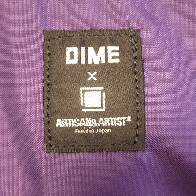 Artisan&Artist(アルティザンアンドアーティスト)のDIME×ARTISAN&ARTIST 大人のランドセル 限定パープルステッチ メンズのバッグ(バッグパック/リュック)の商品写真