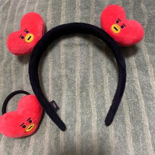 ビーティーイシビル(BT21)のBT21 TATA カチューシャ&ヘアゴム(アイドルグッズ)