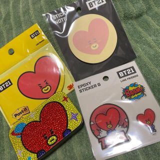 ビーティーイシビル(BT21)のBT21 TATA 付箋&シール(アイドルグッズ)