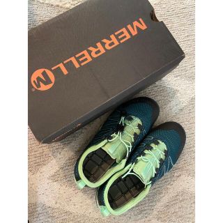 メレル(MERRELL)の新品箱付！メレル MERRELLウォーターシューズTETREX 23.0ブルー★(スニーカー)