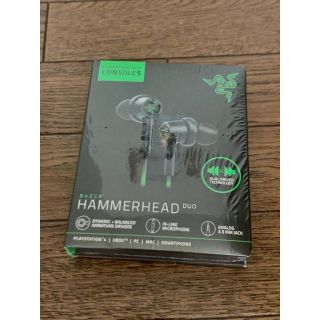 レイザー(Razer)の【新品・未開封】Hammerhead Duo Console ゲーミングイヤホン(ヘッドフォン/イヤフォン)