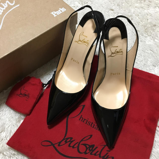 Christian Louboutin(クリスチャンルブタン)のルブタン♡美品バックストラップパンプス レディースの靴/シューズ(ハイヒール/パンプス)の商品写真