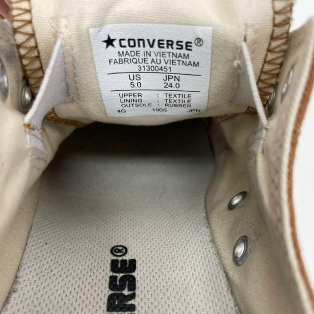 CONVERSE ALLSTAR スニーカー ライトスリップオックス 10151 レディースの靴/シューズ(スニーカー)の商品写真