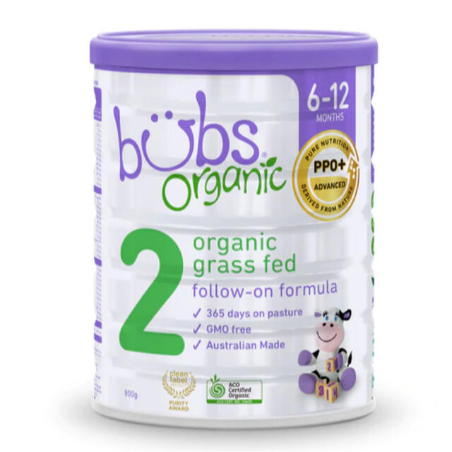 バブズ オーガニック 粉ミルク ステップ2 bubs organic