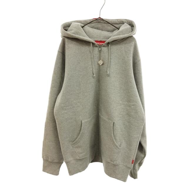 SUPREME シュプリーム 14AW Logo Tape Zip Up Hoodie ロゴテープジップ