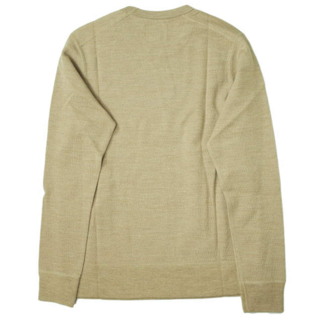 snow peak スノーピーク 日本製 D/F Wool Knit Pullover ウールニットプルオーバー SW-15AU301 XS(JPN) Beige セーター クルーネック ダブルフェイス トップス【新古品】【snow peak】 1