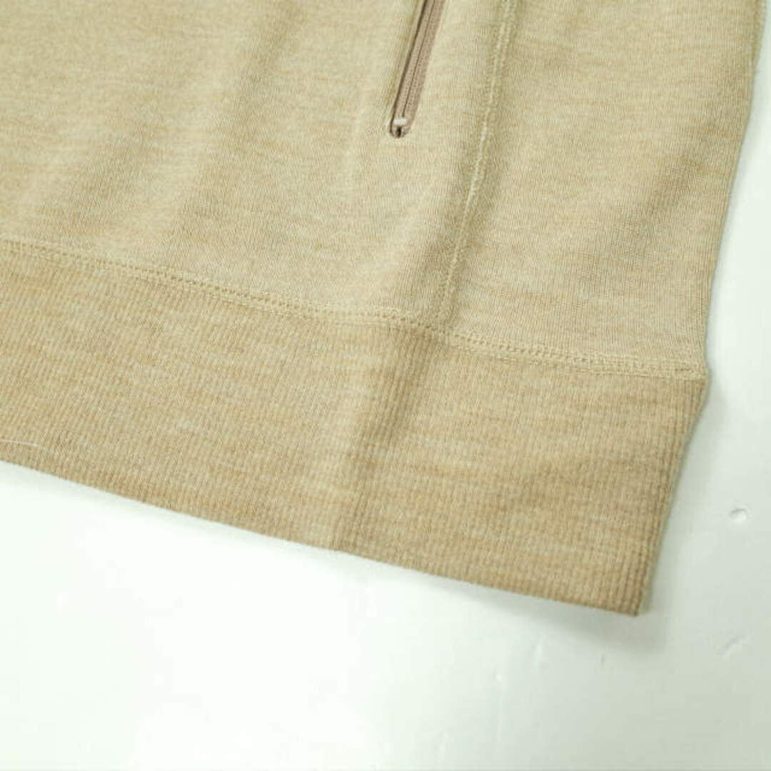 snow peak スノーピーク 日本製 D/F Wool Knit Pullover ウールニットプルオーバー SW-15AU301 XS(JPN)  Beige セーター クルーネック ダブルフェイス トップス【新古品】【中古】【snow peak】