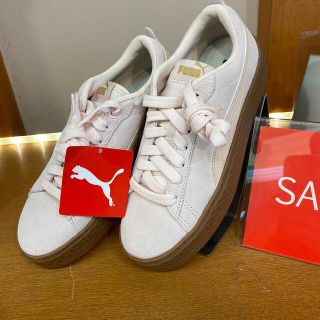 プーマ(PUMA)のPUMA スニーカー　ピンク　23.5cm 未使用(スニーカー)