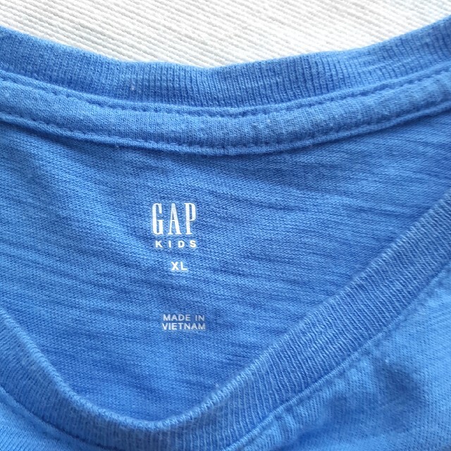 GAP Kids(ギャップキッズ)の150(XL)◆GAP KIDS◆Tシャツ◆ブルー　青 キッズ/ベビー/マタニティのキッズ服女の子用(90cm~)(Tシャツ/カットソー)の商品写真