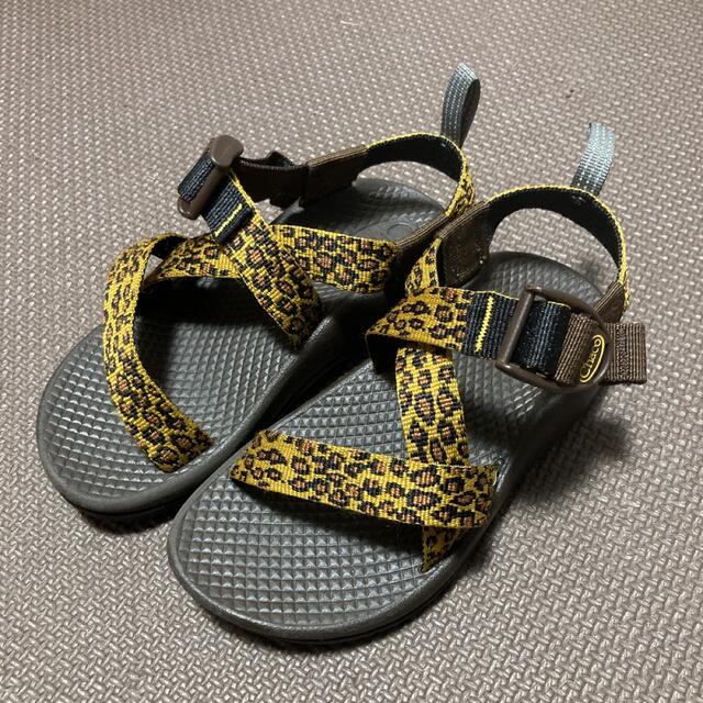 Chaco キッズサンダル　レオパード17cm相当