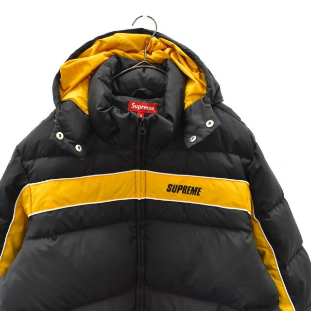 SUPREME シュプリーム 18AW Stripe Panel Down Jacket ストライプ パネルダウンジャケット アウター ブラック