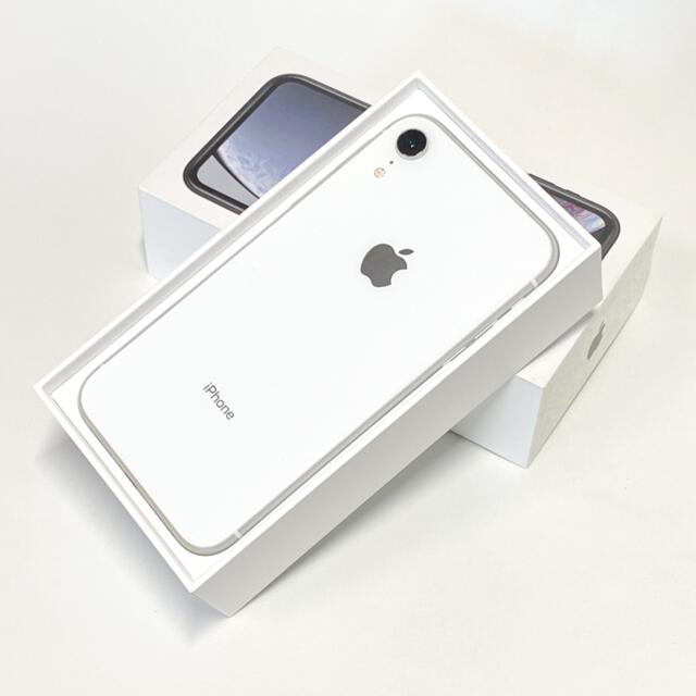 iPhone XR 64GB ホワイト SIMフリー - スマートフォン/携帯電話 iPhone XR 64GB ホワイト SIMフリー - スマートフォン/携帯電話