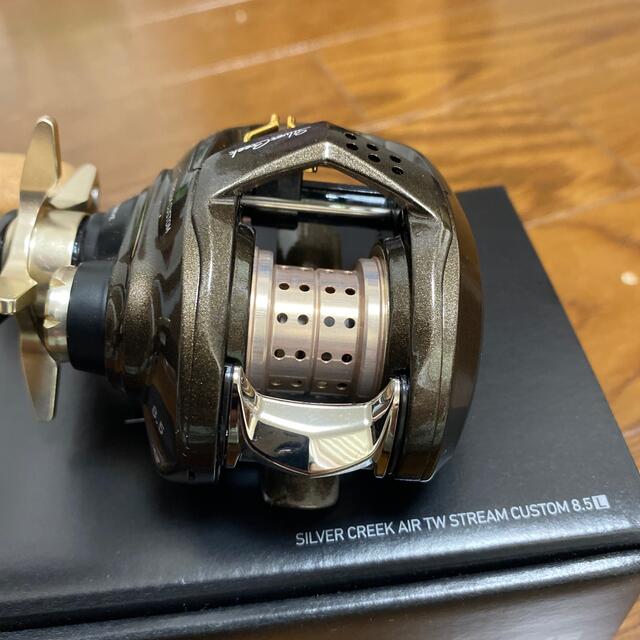 DAIWA(ダイワ)のgap2224専用　シルバークリークエア　ストリームカスタム　ハンドル スポーツ/アウトドアのフィッシング(リール)の商品写真