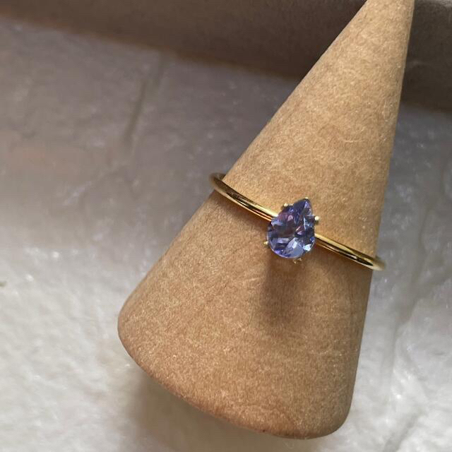 専用】drop Tanzanite . .Rhodolite Garnet - リング