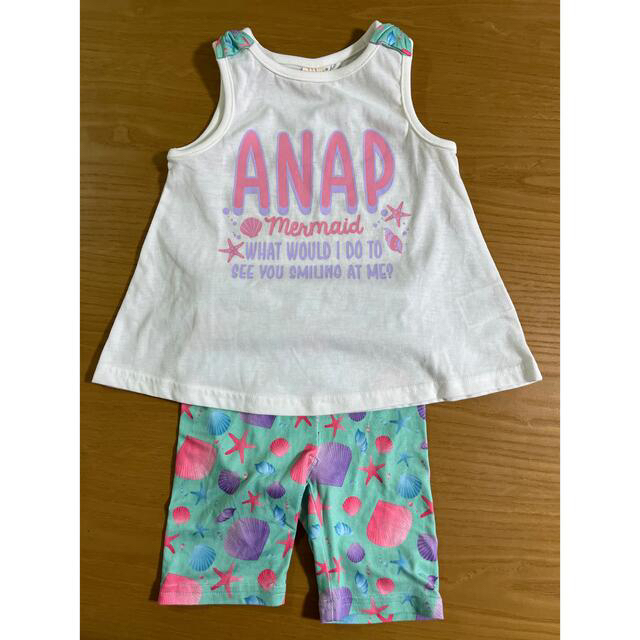 ANAP(アナップ)のANAP 100 セット（3点） キッズ/ベビー/マタニティのキッズ服女の子用(90cm~)(Tシャツ/カットソー)の商品写真