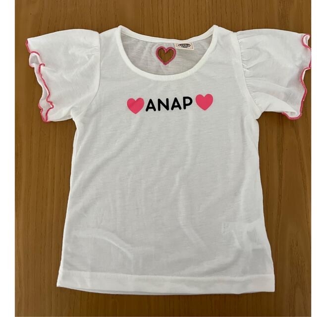ANAP(アナップ)のANAP  Tシャツ100（2枚） キッズ/ベビー/マタニティのキッズ服女の子用(90cm~)(Tシャツ/カットソー)の商品写真