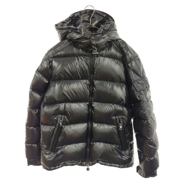 MONCLER モンクレール MAYA Down Jacket ヤ ジップアップダウンジャケット ブラック