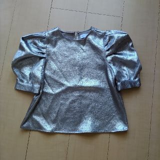 ザラキッズ(ZARA KIDS)のZARAキッズ　128ボリューム袖(Tシャツ/カットソー)