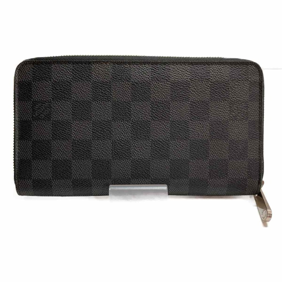 □□LOUIS VUITTON ルイヴィトン ダミエ・グラフィット ジッピーオーガナイザー  N60111 ブラック