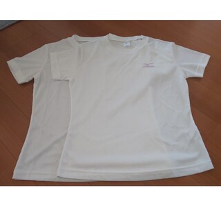 ミズノ(MIZUNO)のミズノ レディースTシャツ ２枚セット(Tシャツ(半袖/袖なし))