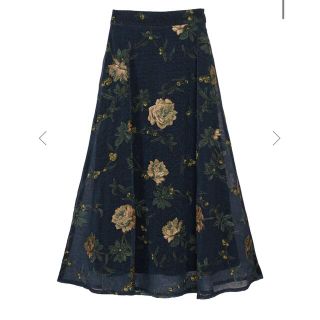 タグ付未使用品　AMERI JEANNETTE FLARE SKIRTロングスカート