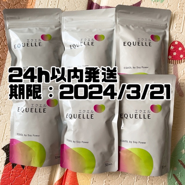 エクエル EQUELLE 120粒 パウチ 6個 食品/飲料/酒の健康食品(その他)の商品写真