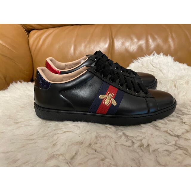一部予約販売】 G - 試着のみ新古品 GUCCI 〔エース〕レザー