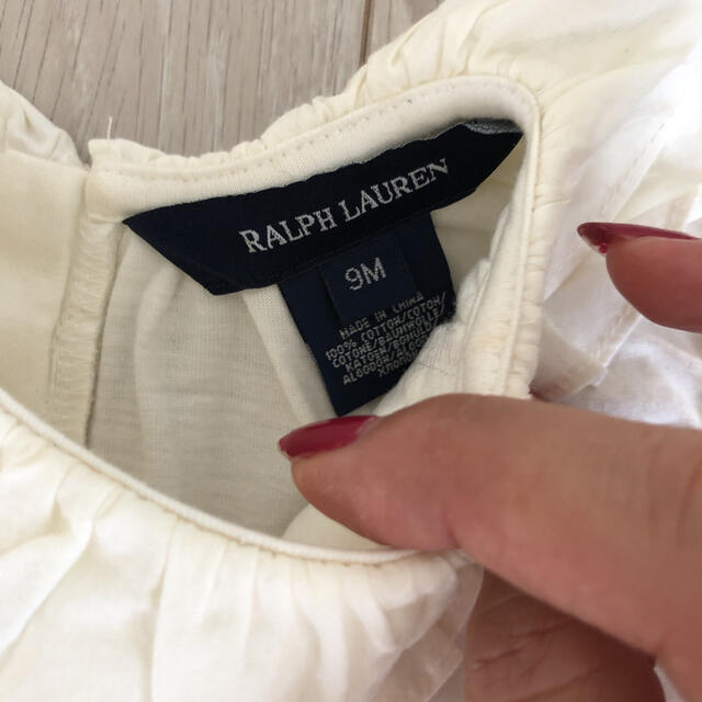 Ralph Lauren(ラルフローレン)のラルフローレン9Mレギンス和柄ムチャチャ未使用アメリカ購入ブーフーウー キッズ/ベビー/マタニティのベビー服(~85cm)(パンツ)の商品写真