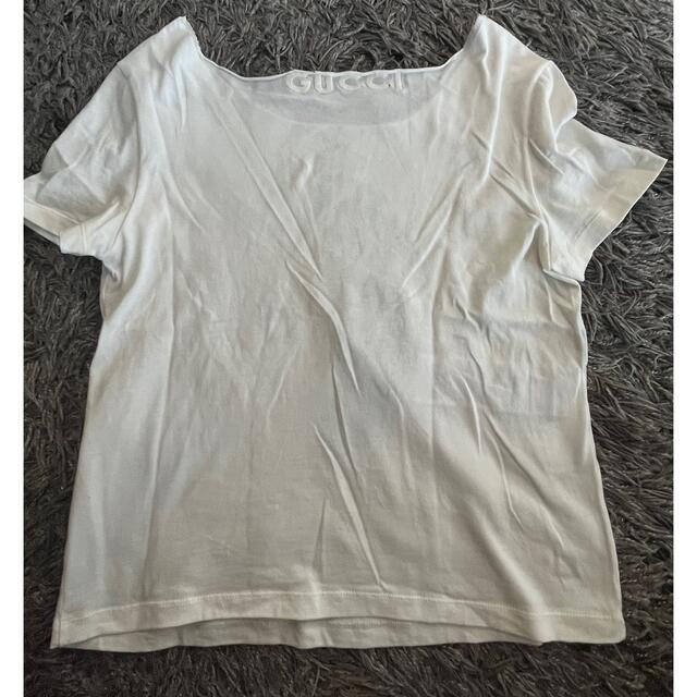 Gucci(グッチ)の訳ありGUCCITシャツ　440番 レディースのトップス(Tシャツ(半袖/袖なし))の商品写真