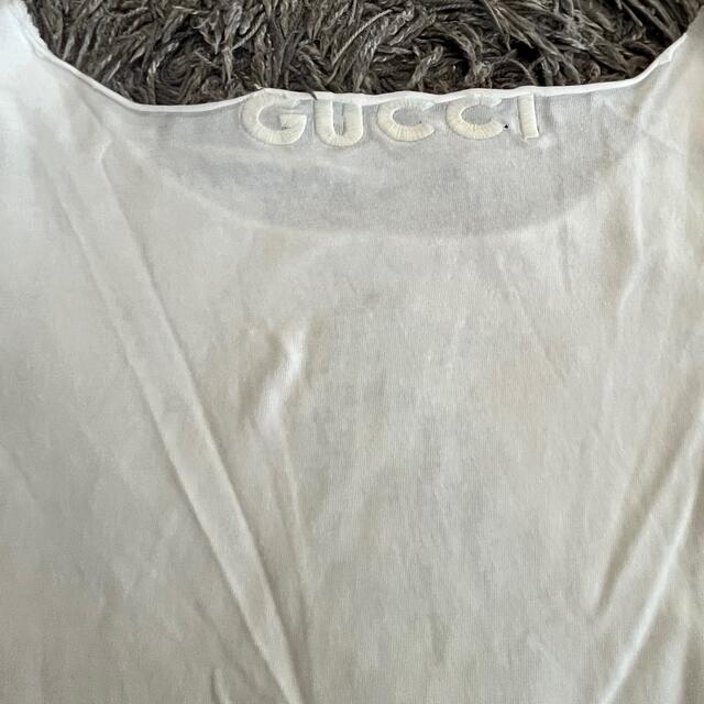 Gucci(グッチ)の訳ありGUCCITシャツ　440番 レディースのトップス(Tシャツ(半袖/袖なし))の商品写真