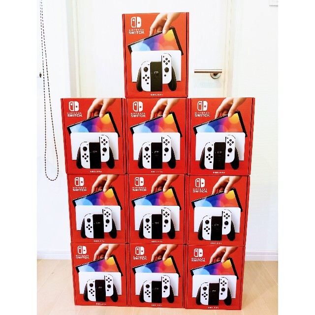 お買い得!】 Nintendo Switch - 新品未開封 任天堂スイッチ有機EL