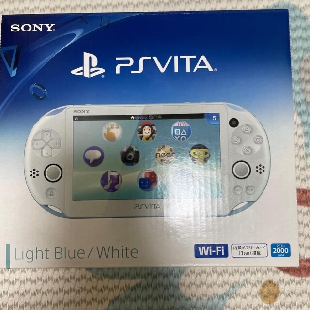 SONY PlayStationVITA 本体  PCH-2000 ZA14 エンタメ/ホビーのゲームソフト/ゲーム機本体(携帯用ゲーム機本体)の商品写真