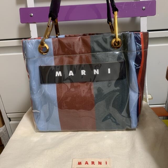 Marni - お値下げ！MARNI グロッシーグリップトートバッグの通販 by Y