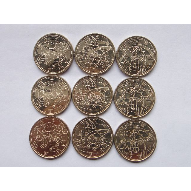 2002FIFAワールドカップ記念硬貨3枚×3セット　合計9枚