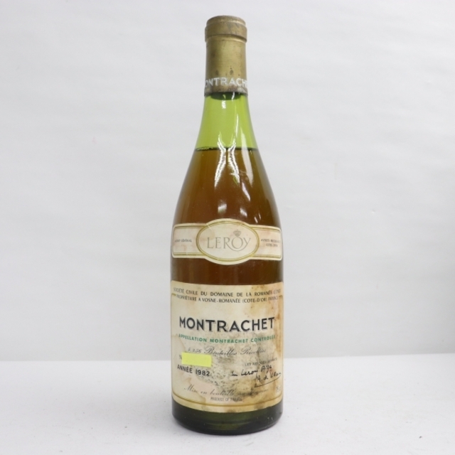 初売り】 MONTRACHET DRC モンラッシェ ※状態注意 1982 ワイン