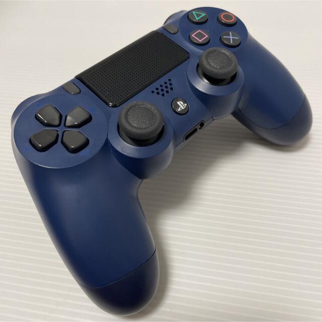 PlayStation4(プレイステーション4)の【美品】PS4ワイヤレスコントローラ DUALSHOCK4 純正 エンタメ/ホビーのゲームソフト/ゲーム機本体(家庭用ゲーム機本体)の商品写真